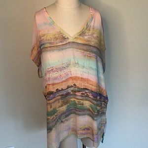 Soft Surroundings silk tunic